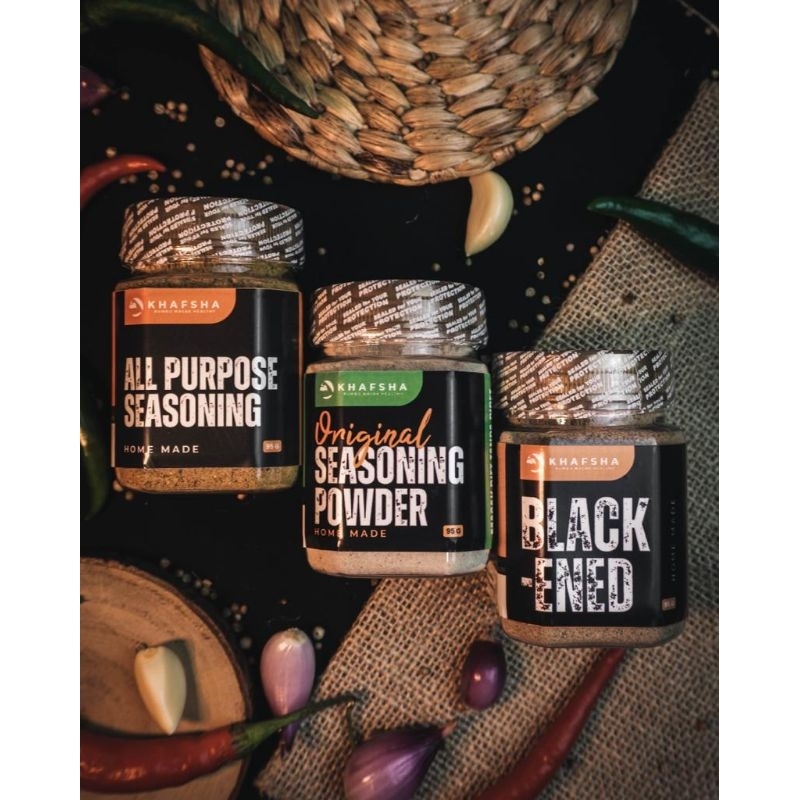 

Bumbu Khafsha 3 Varian ( Original , All purpose , blackened )