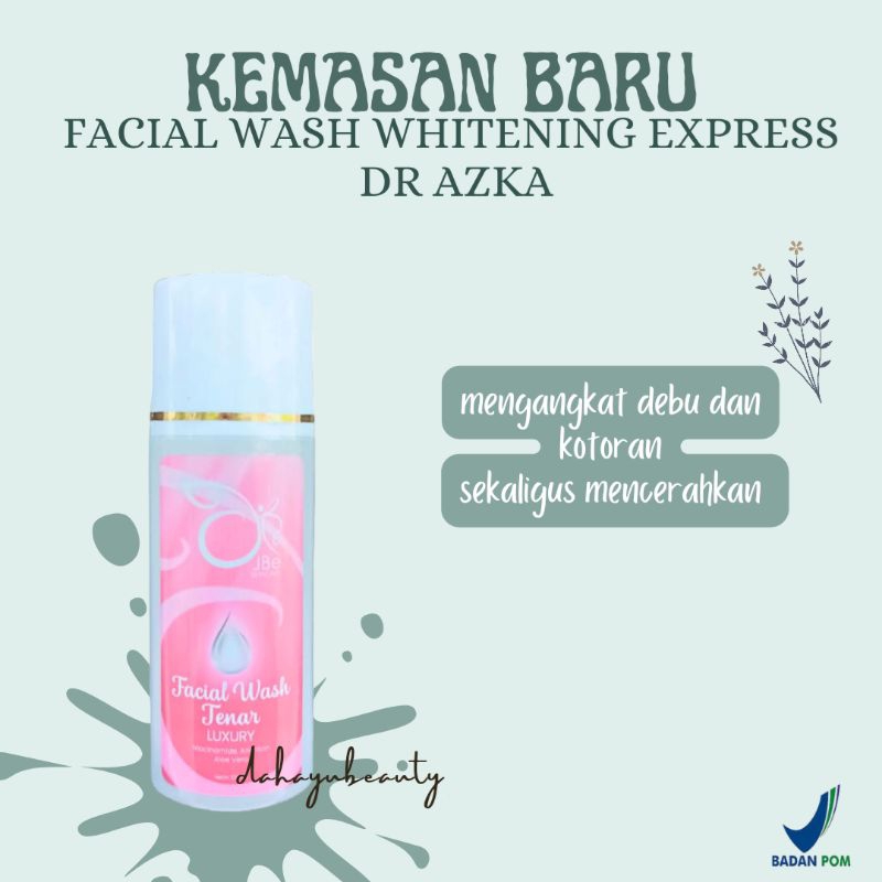 FACIAL WASH WHITENING EXPRESS DR. AZKA SKINCARE