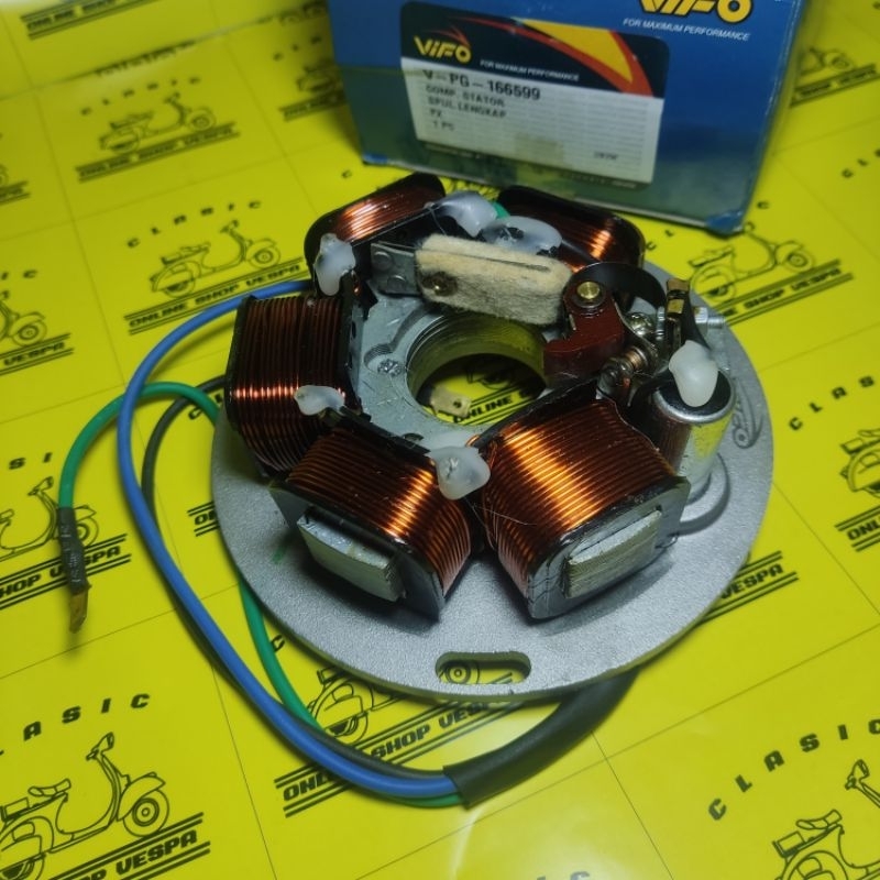 Spull Vespa Komplit / Stator Vespa Px Ps Strada Vifo