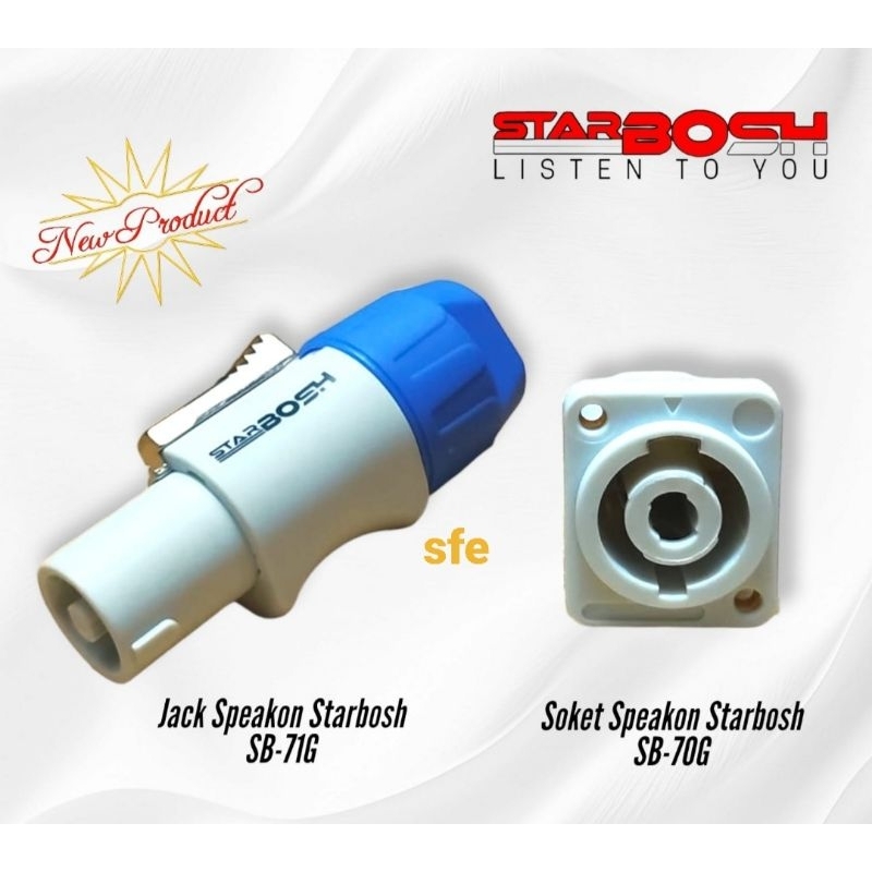 JECK speakon starbosch