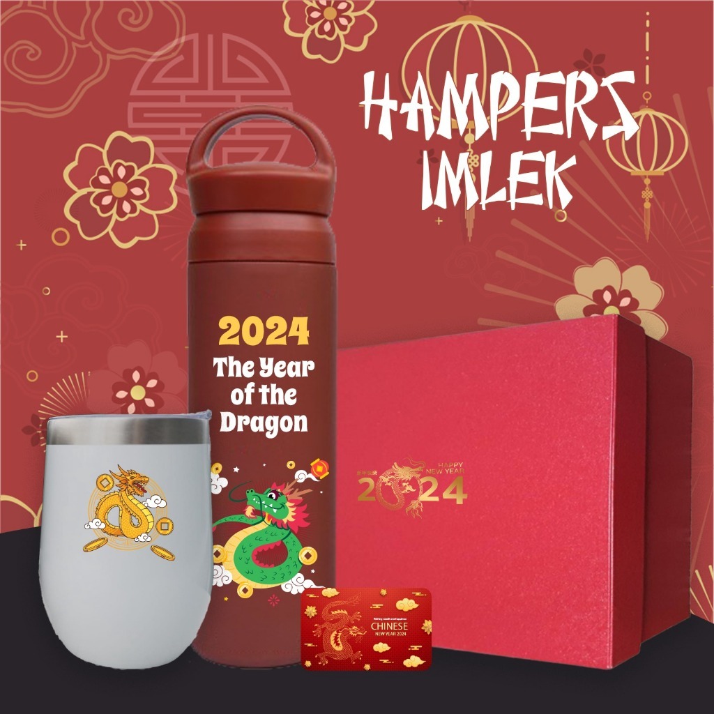 

HAMPERS SET IMLEK HAMPERS PREMIUM TUMBLER + MUG + KARTU UCAPAN