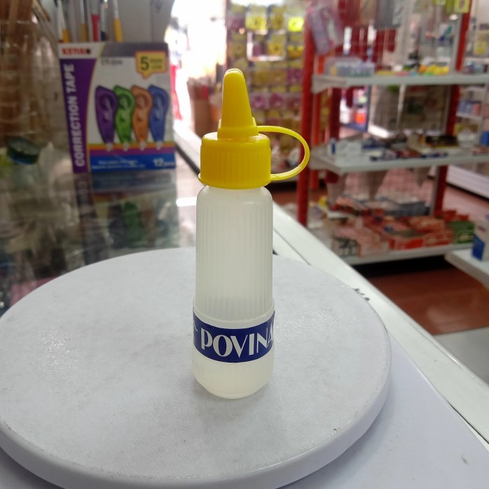 

Lem Cair / Lem Kertas / Lem Povinal 22ml