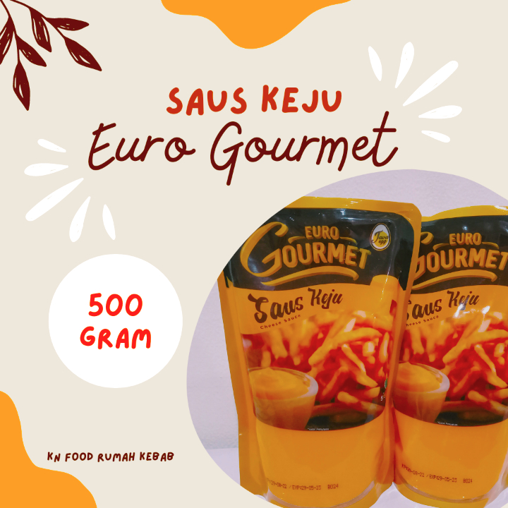 

SAUS KEJU EURO GOURMENT 500 GRAM CHEESE SAUCE