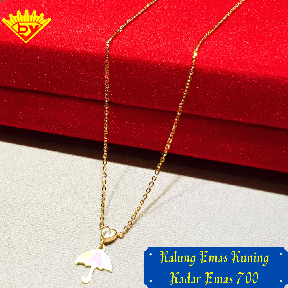 Kalung Rantai Anak Emas Kuning 891 Kadar Emas 700