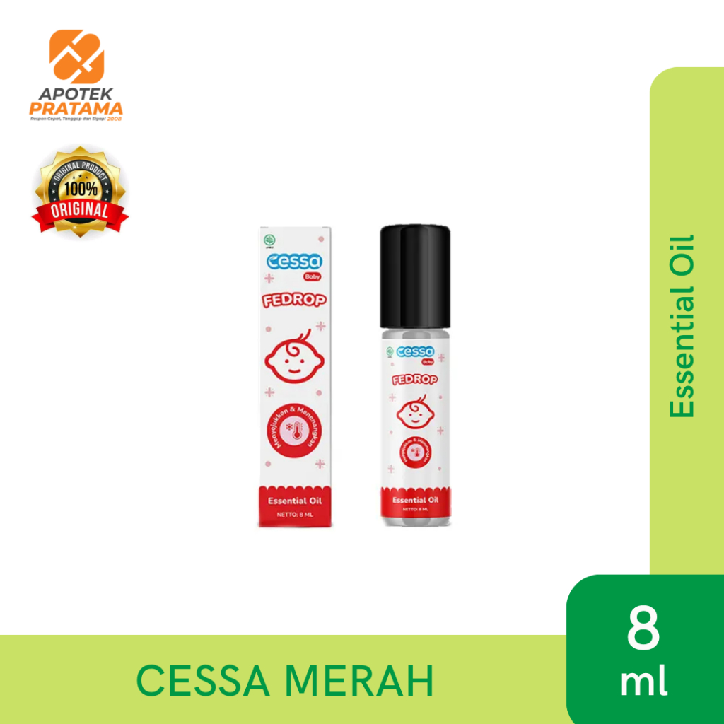 CESSA DEMAM ( MERAH ) ESSENTIAL OIL 8ML