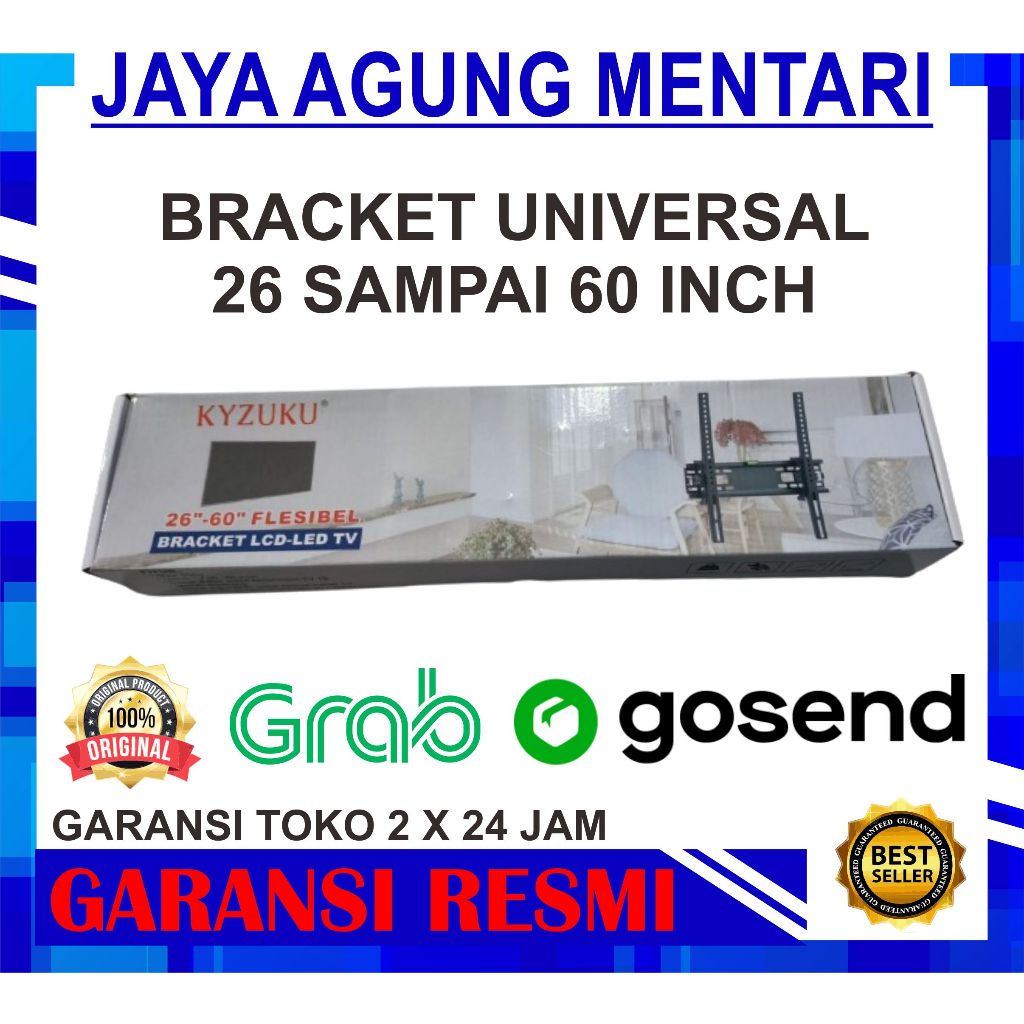 Bracket TV Universal 26 - 60 Inch KYZUKU Penyangga TV Breket TV