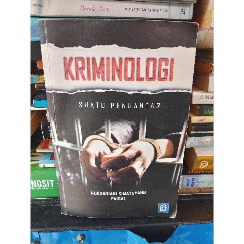 Kriminologi suatu pengantar