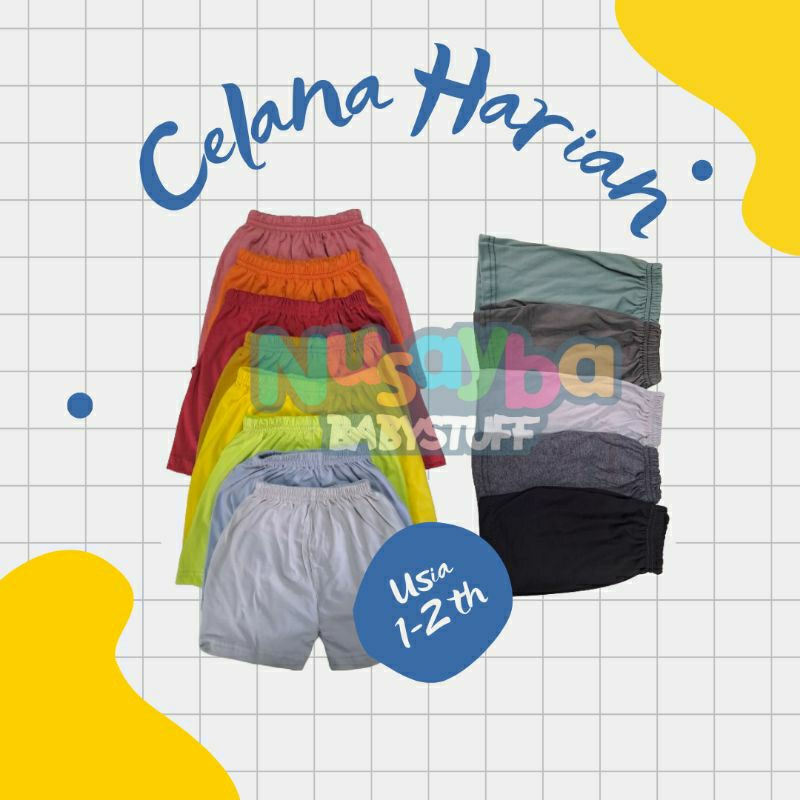 BISA COD  [LO]CELANA OMPOL POLOS / CELANA OMPOL HARGA GROSIR / ALL SIZE ESTIMASI 1 - 2 TAHUN / CELAN