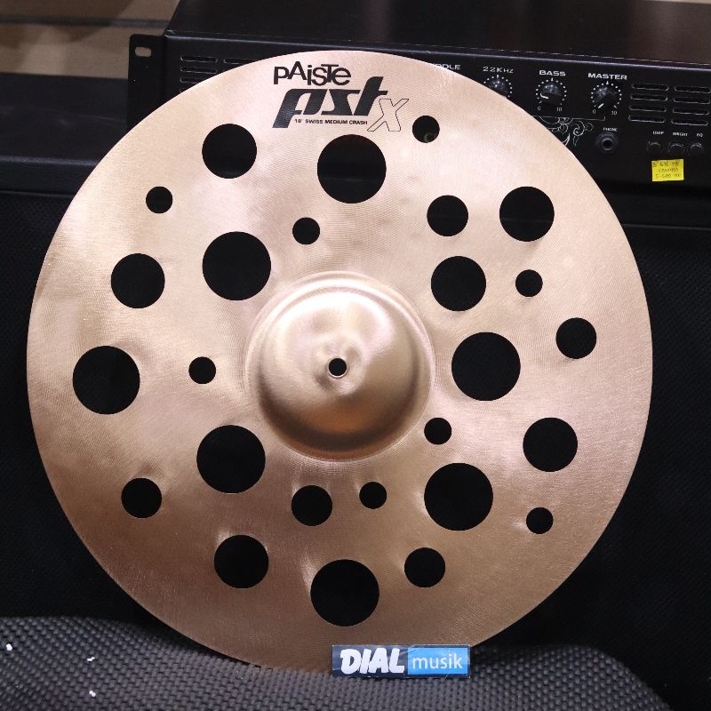 Paiste PSTX Swiss Medium Crash 18 Inch - Cymbal Drum
