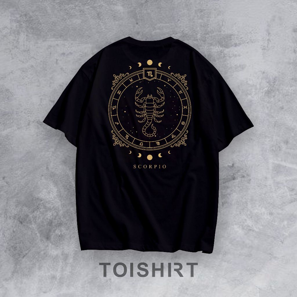 Toishirt - Kaos Scorpio - Kaos Zodiak Scorpio