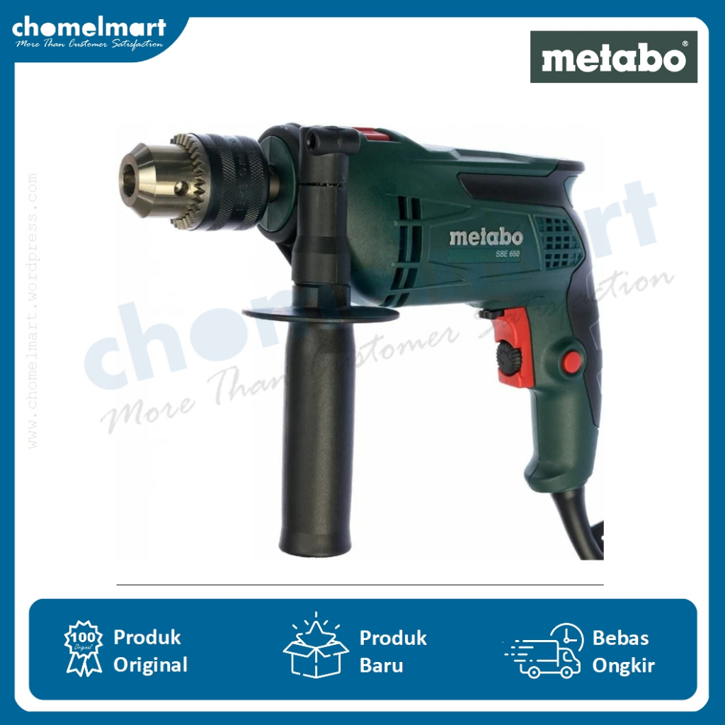 Metabo Set Bor Listrik 13 Mm Sbe650 10399327