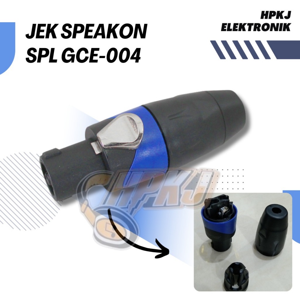 JACK SPEAKON SPIKON SPL AUDIO GCE004 jek speakon spl audio gce-004