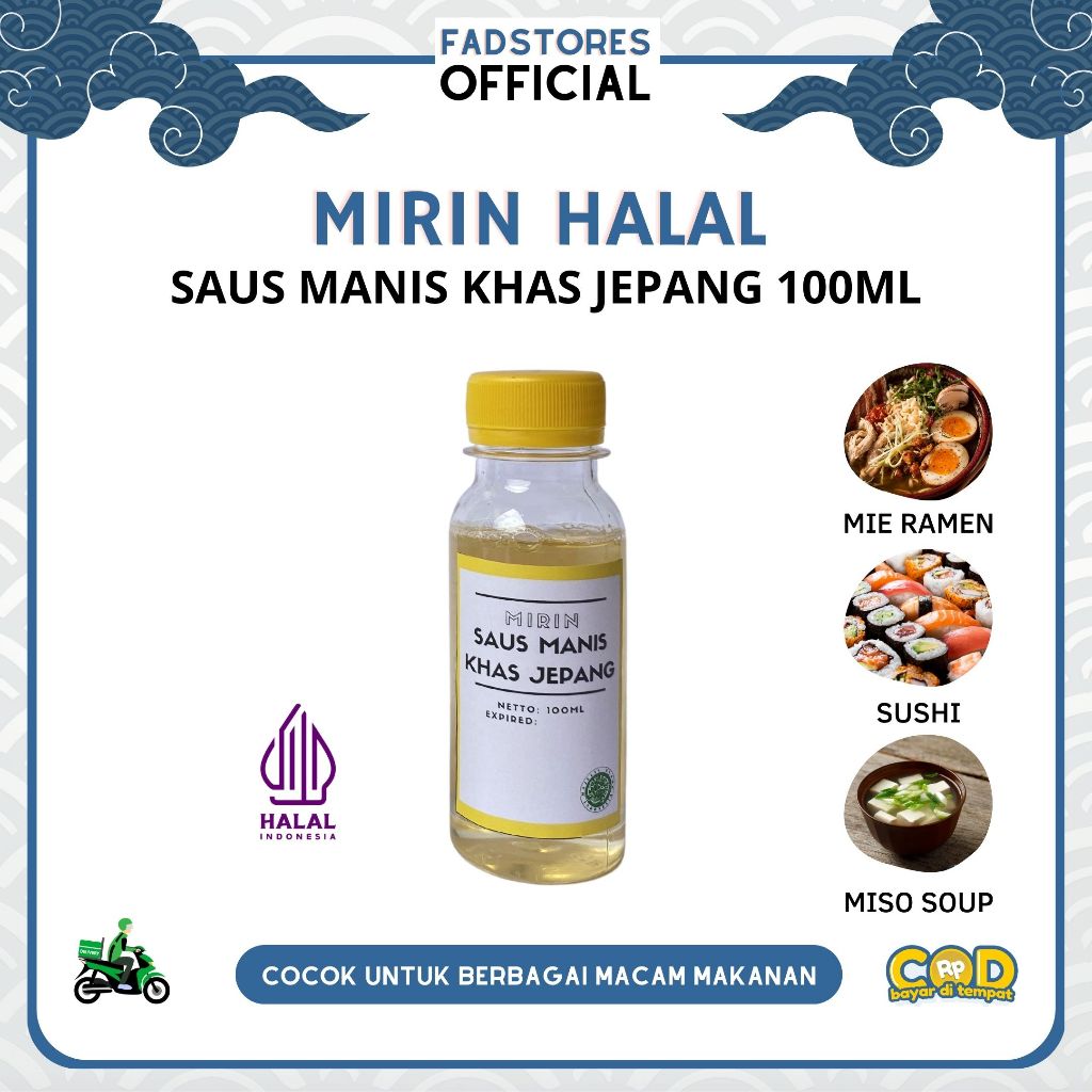 

Mirin 100ml - Saus Manis Khas Jepang - Mirin Halal