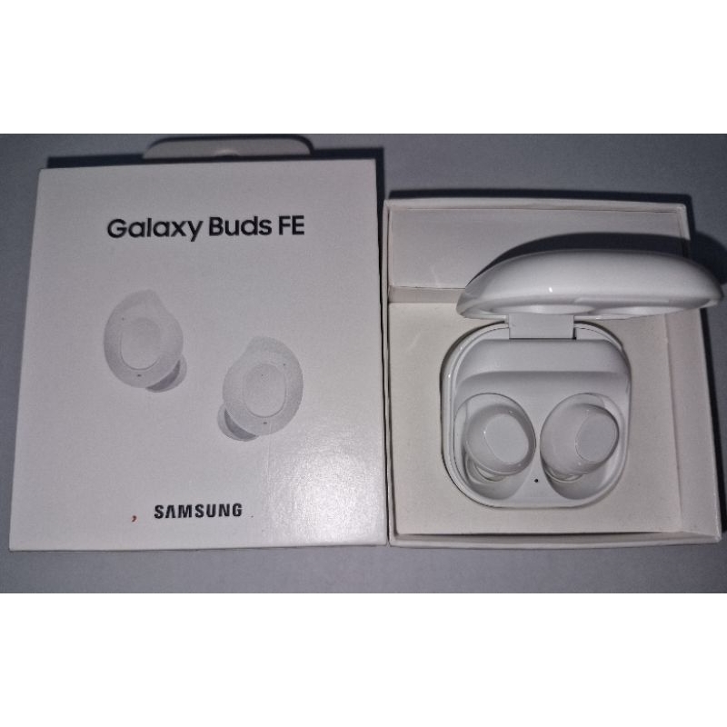 Samsung Galaxy Buds FE white Second-  Asli Samsung SEIN