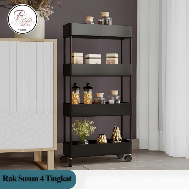 RAK SUSUN SERBAGUNA 4 SUSUN RODA