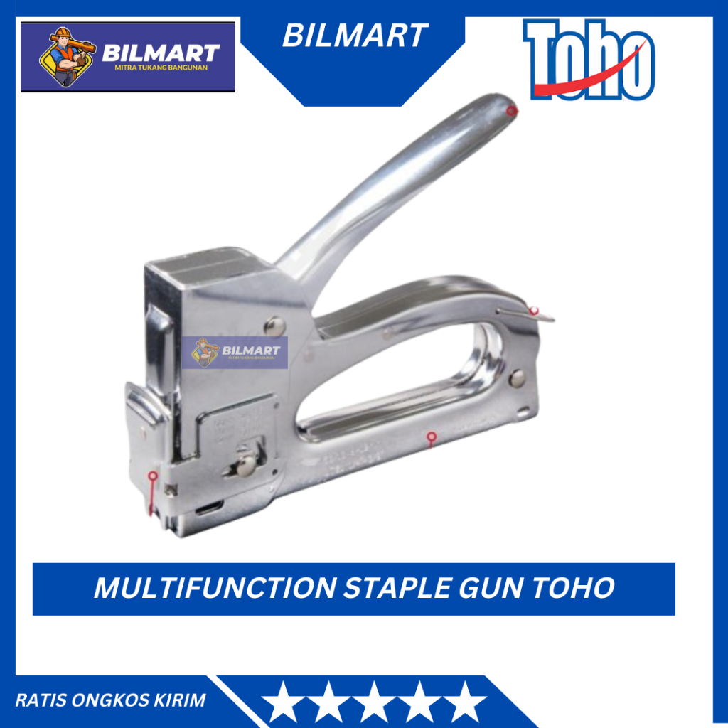 

MULTIFUNCTION STAPLE GUN TOHO
