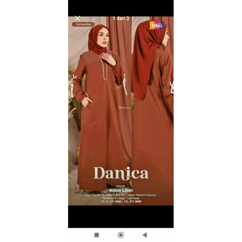 GAMIS NIBRAS DANICA/ GAMIS NIBRAS TERBARU
