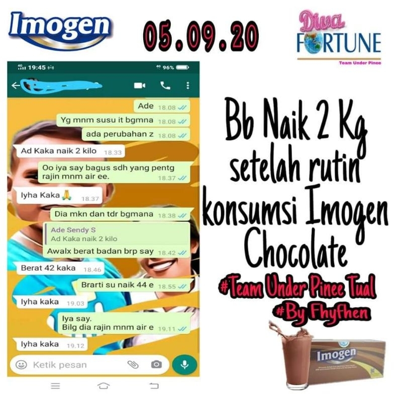 

IMOGEN COKLAT (1 box isi 30 saset)