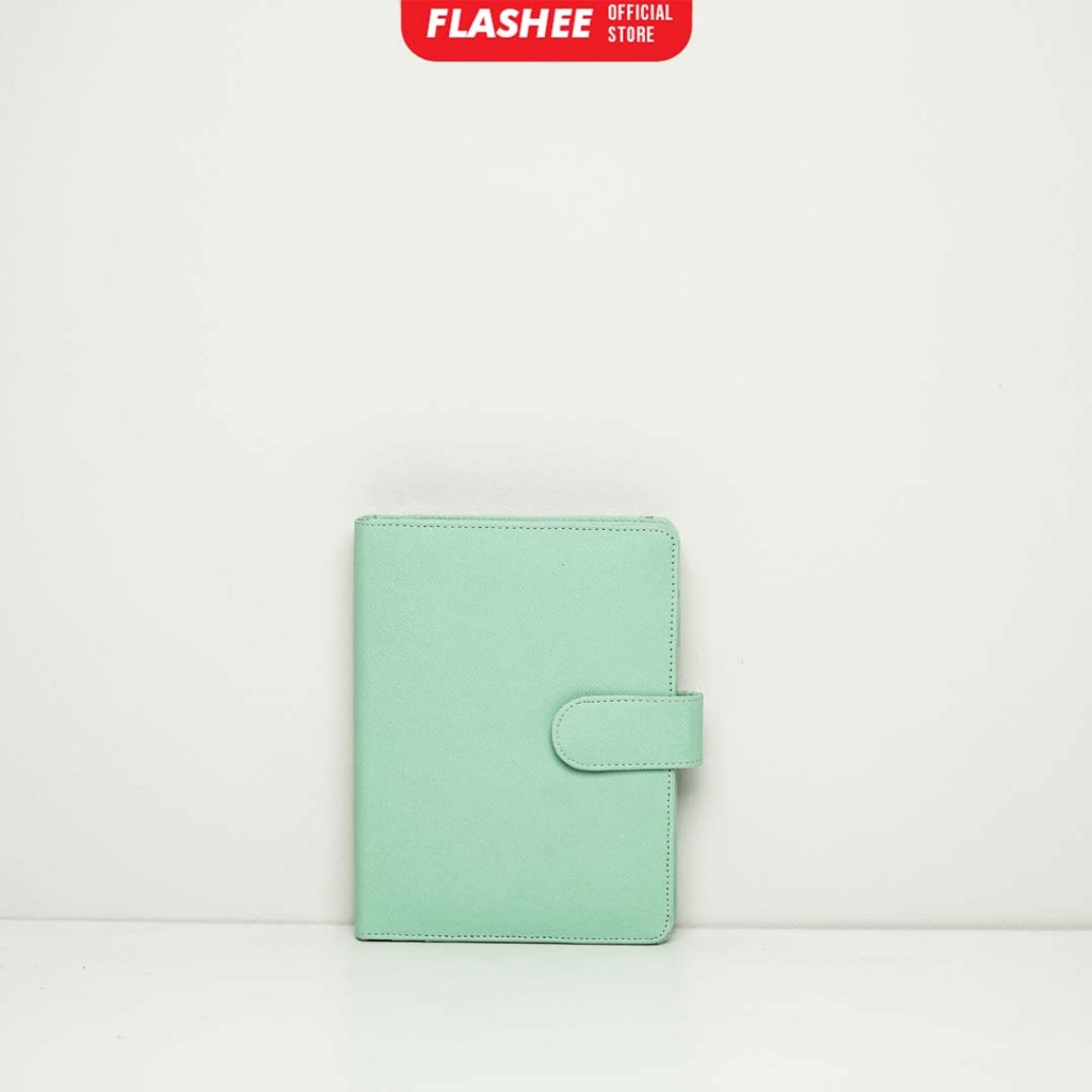 

Flashee A6 Binder Bugdeting Keuangan 6 Ring Warna Tosca Binder Budget Planner COD