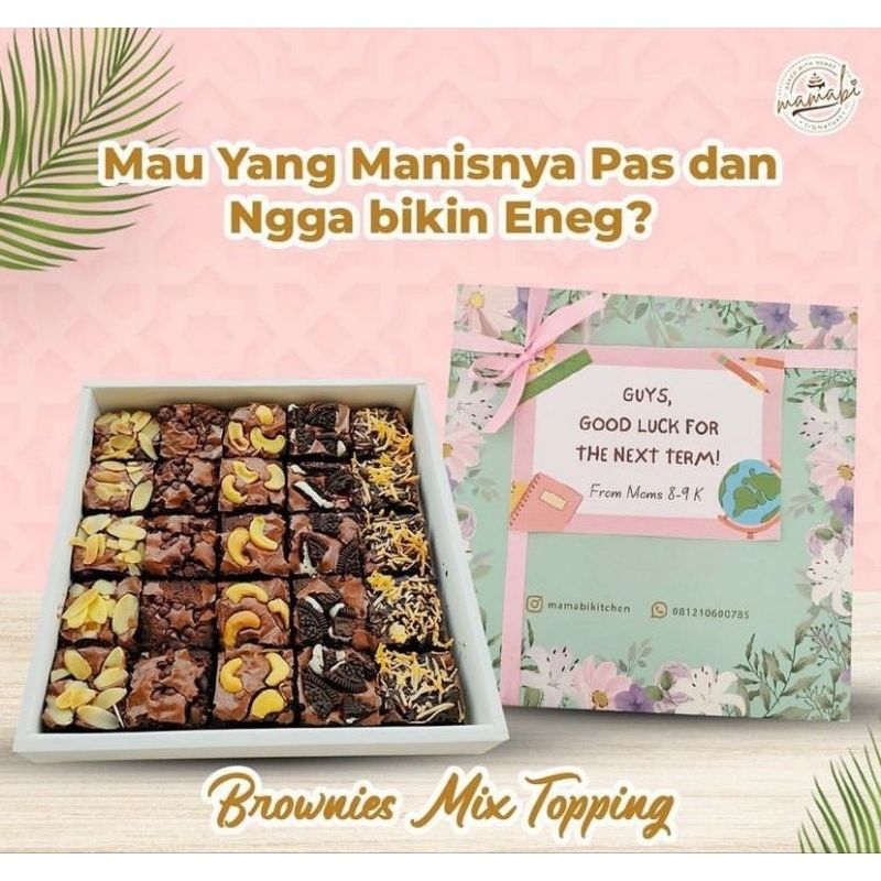 

Brownies Mix Topping Large