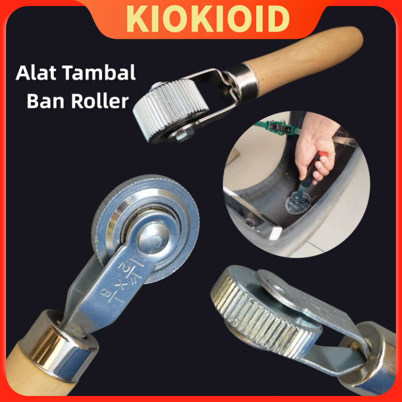20mm Alat Penggiling Ban Tip Top Roller Milling Ban Tubeless Tire Patch Roller Alat Tambal Ban Rolle