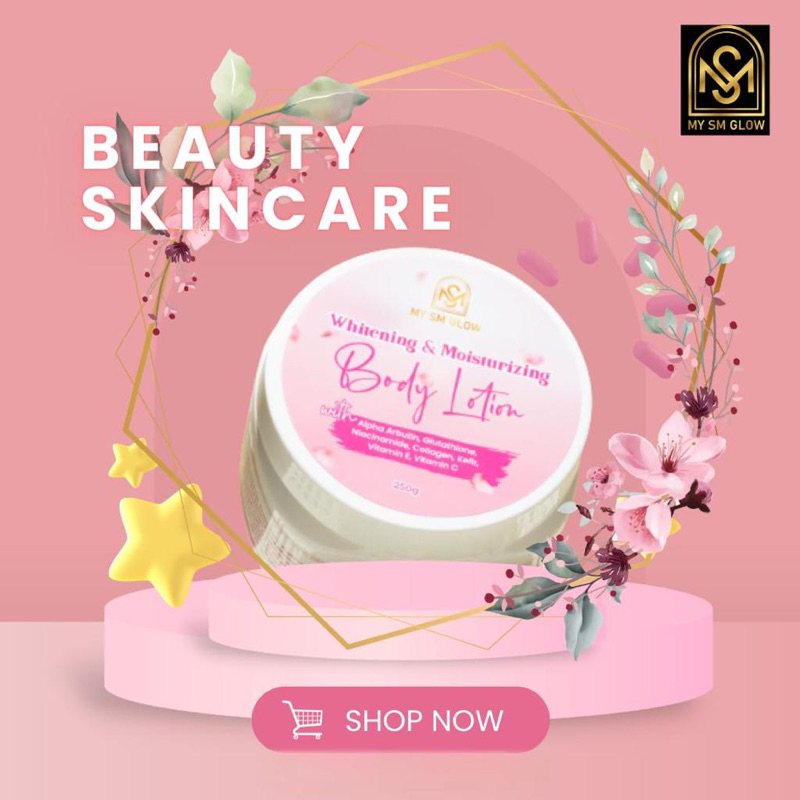 BODY LOTION WHITENING MY SM GLOW