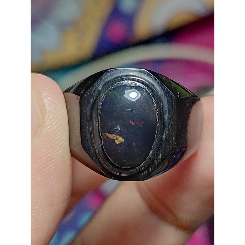 KALIMAYA BANTEN BLACK OPAL ABU SOLID