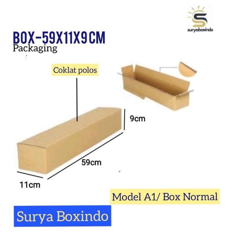 

Box 60x11x9 cm{Anggrek}/Kardus/Box/bunga/hampers/anggrek/paking