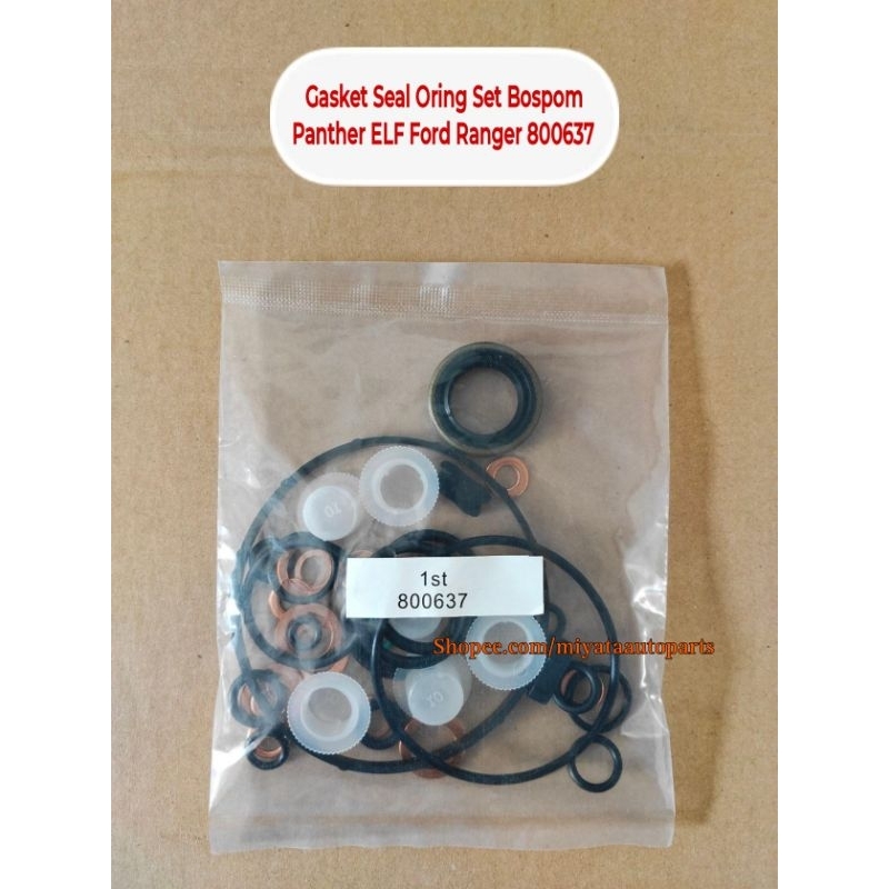 Gasket Seal Oring Set Bospom Panther ELF Ford Ranger 800637