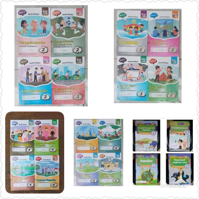 Paket LKS Tematik Media Pressindo SD Kelas 1 2 3 4 5 Dan 6 Semester 2 Kurtilas Revisi Terbaru