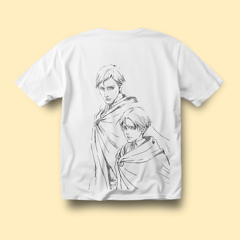 Kaos Attack on Titan Erwin Levi Fatbob premium t-shirt