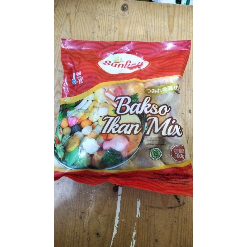 

Sunfish Bakso Ikan Mix 500gr Free Bubble Wrap dan Dus Tebal