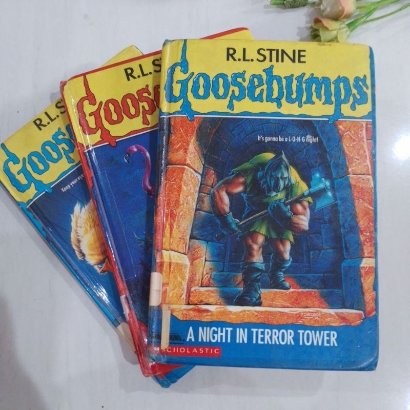 novel Goosebumps RL Stine bahasa inggris