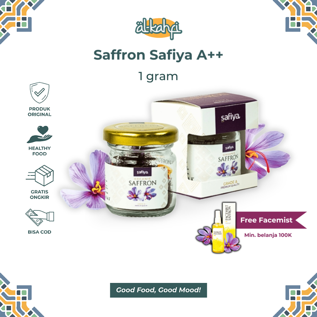 

Saffron | Safron 1 Gram Super Negin Grade A Premium