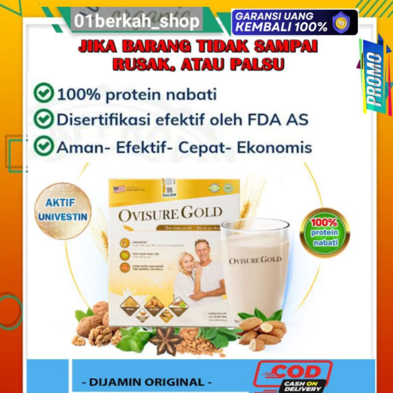 

OVISURE GOLD MILK SUSU OBAT TULANG DAN SENDI YG SEHAT