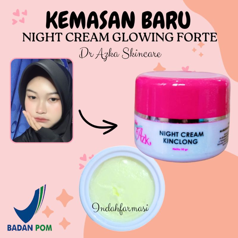 CREAM MALAM GLOWING FORTE DR AZKA