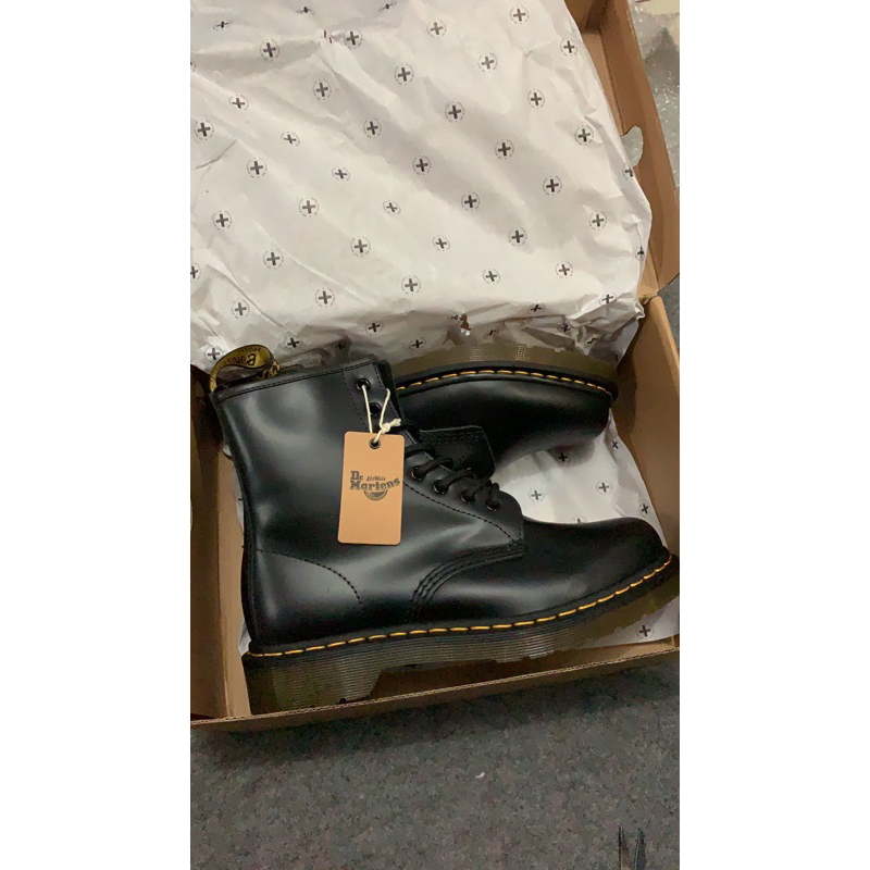 Dr martens 1460 black smooth