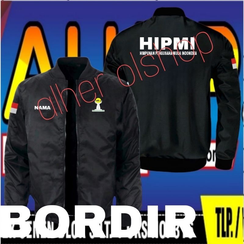 jaket HIPMI jaket bomber HIPMI full bordir