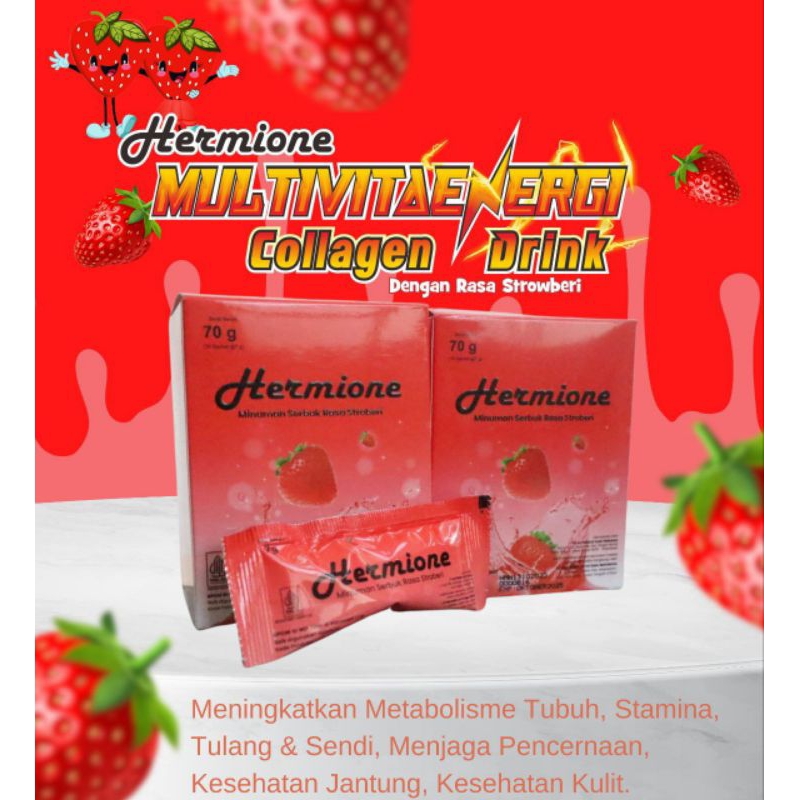 

Hermione Collagen drink per box