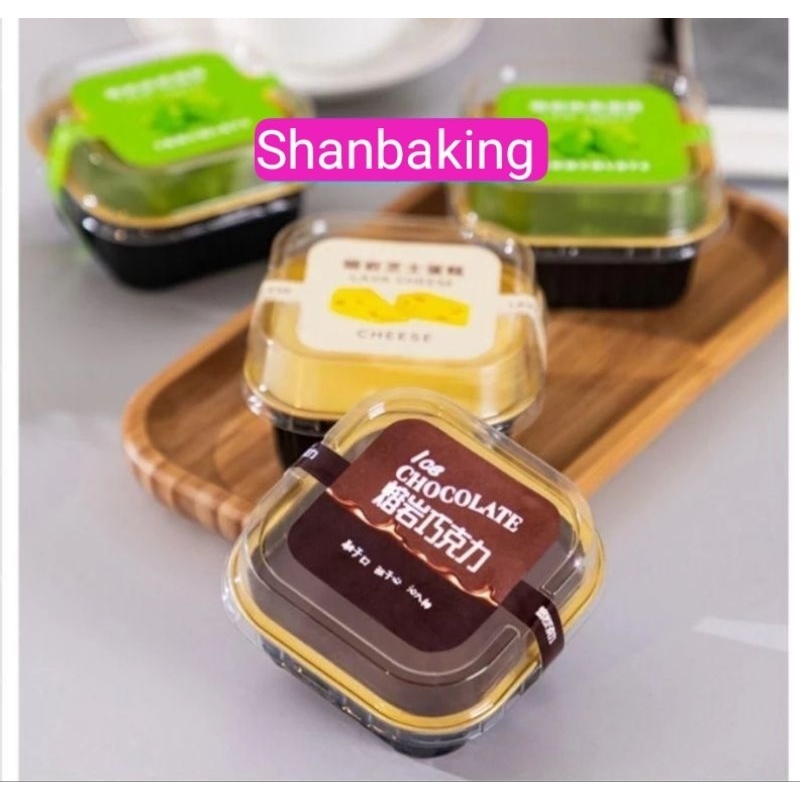 foil aluminium cup 150ml  + tutup