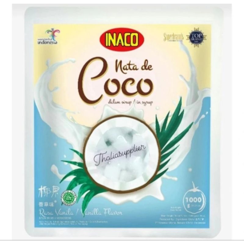 

inaco nata de coco vanilla 1 kg