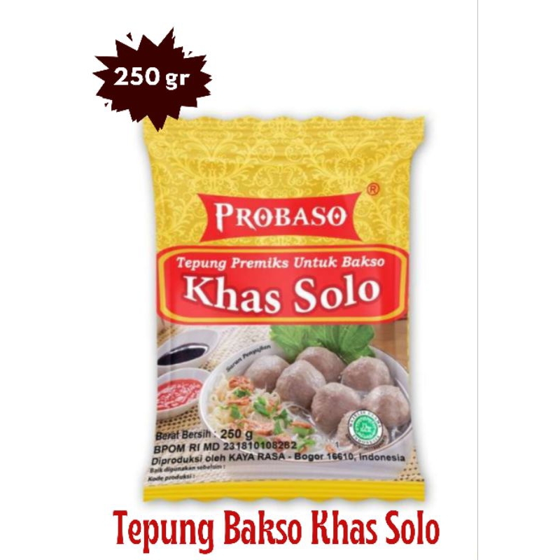 

ProBaso Tepung Premiks Khas Solo 250 gr