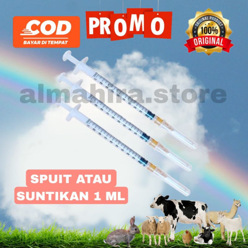 Spuit 1 cc spuit 1 ml onemed