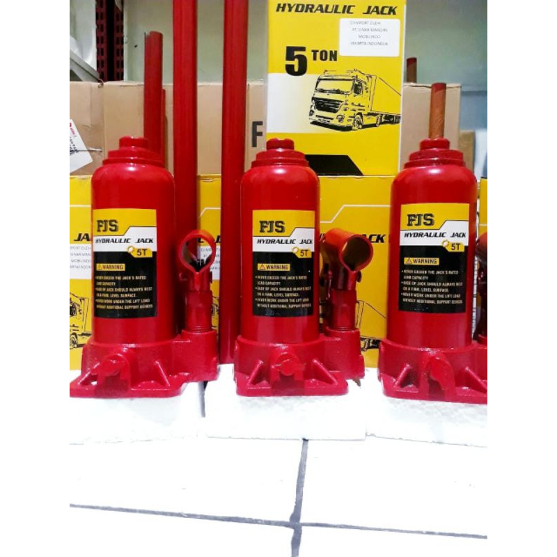 dongkrak botol 5 ton hidrolik jack