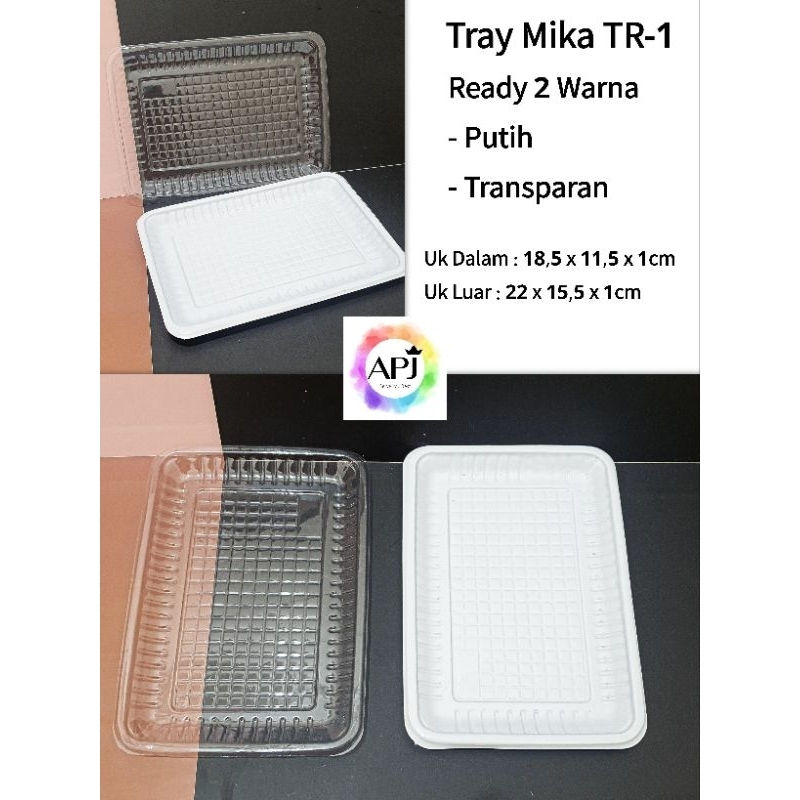 Tray Mika Buah & Sayur TR-1 / Tray Mika Sayur Buah / Tray Mika Cabai Sayur