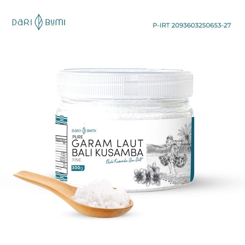 

Garam Laut Bali Kusamba Sea salt 300g Organik Original - Dari Bumi