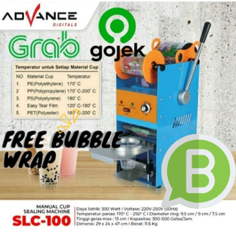 Advance Manual Cup Sealing Machine