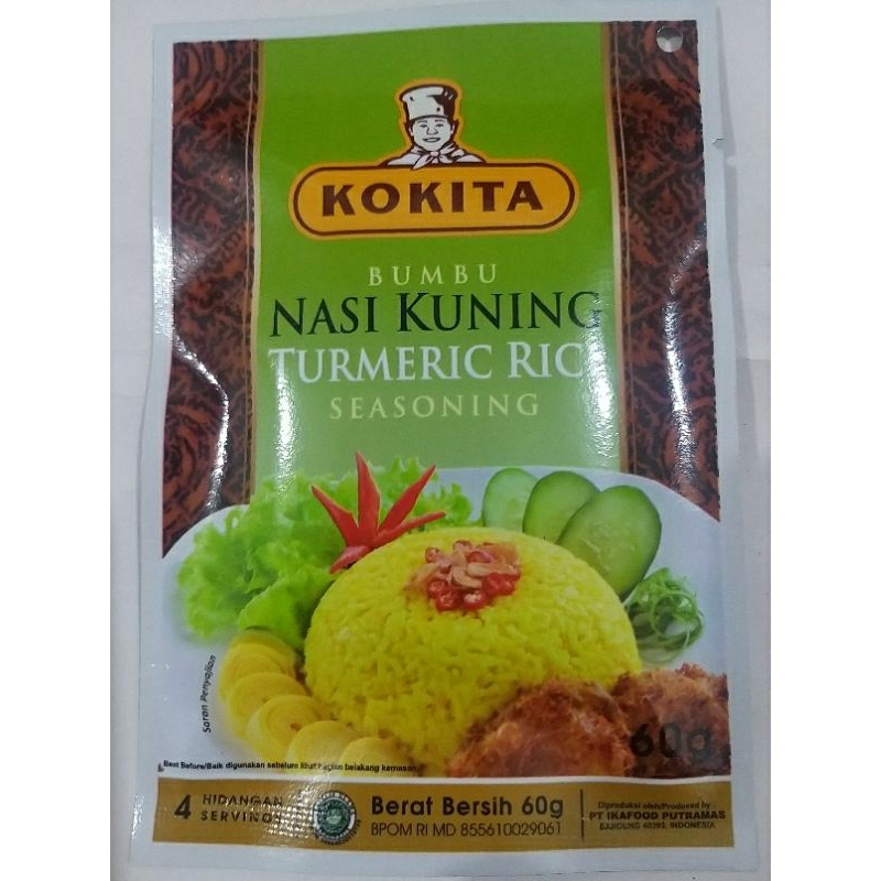

Kokita Bumbu Nasi Kuning 60 gram