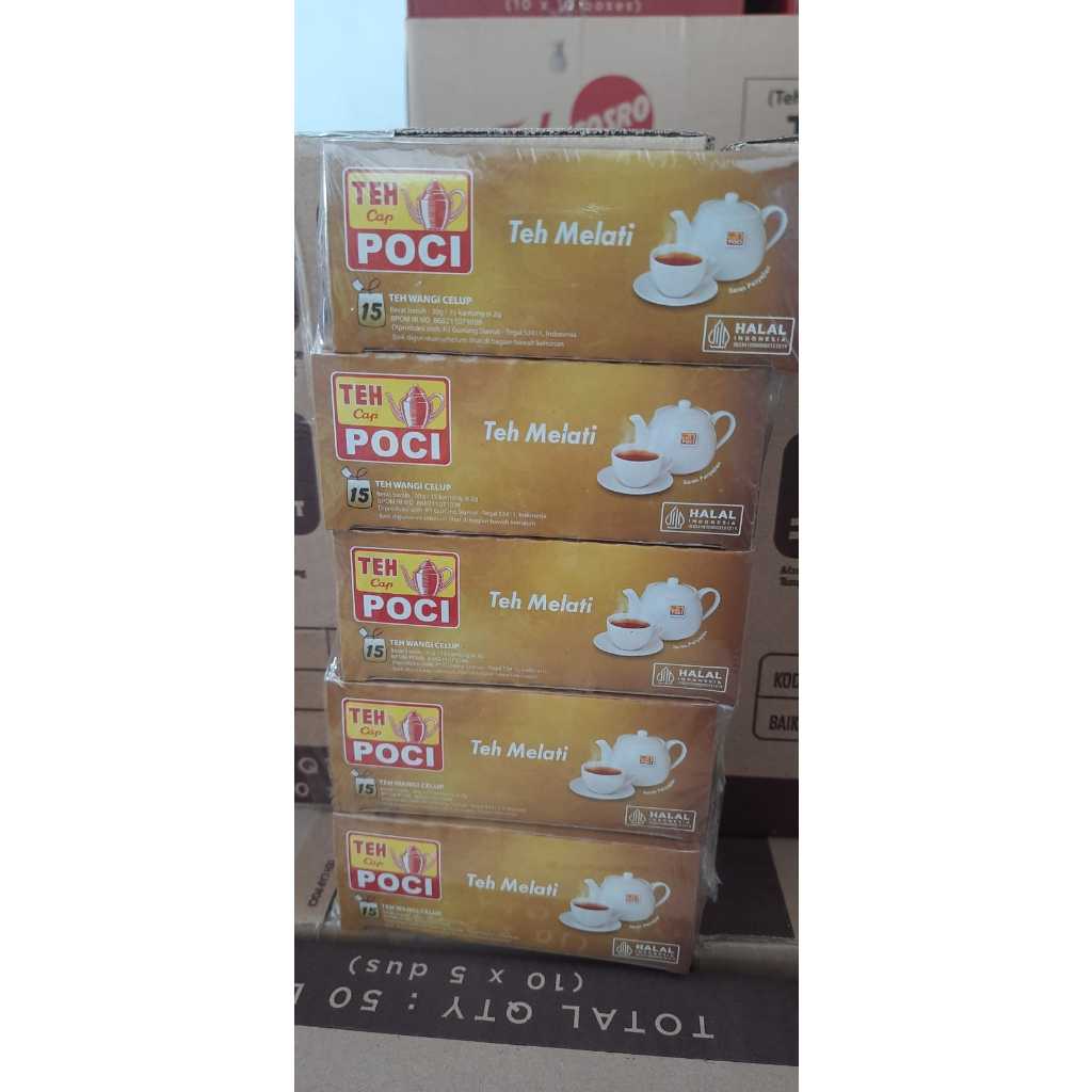 

TEH POCI PREMIUM MELATI 15s ISI 15 CELUP