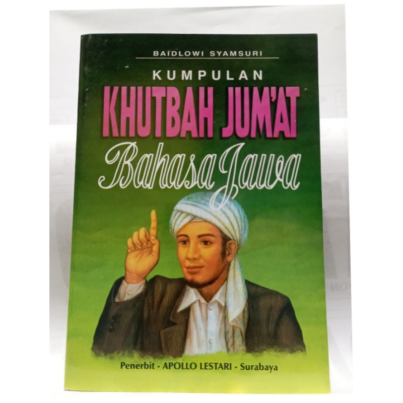 buku kumpulan khutbah jum'at bahasa jawa lengkap sofcover